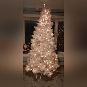 White Flocked Christmas Tree